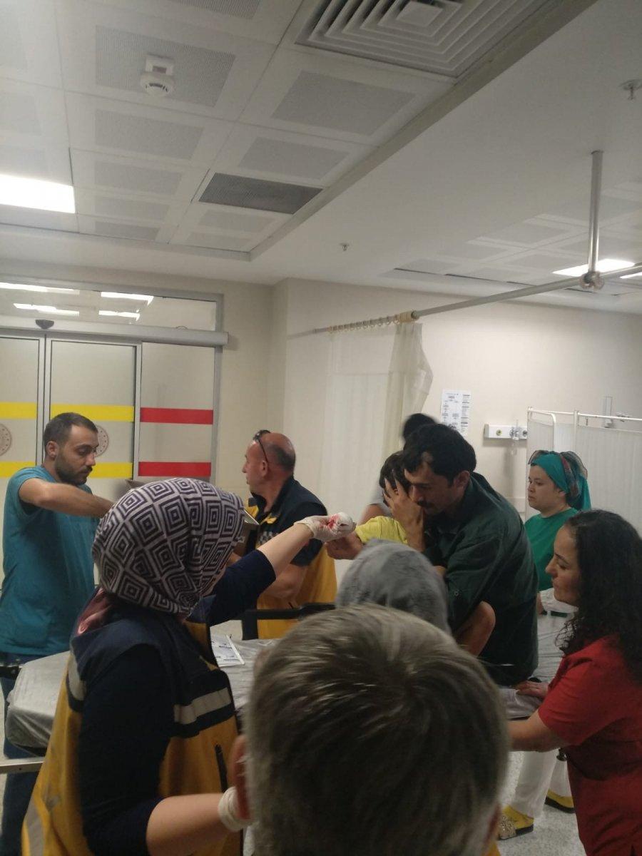 Nevşehir'de 4 yaşındaki çocuk elini kıyma makinesine kaptırdı