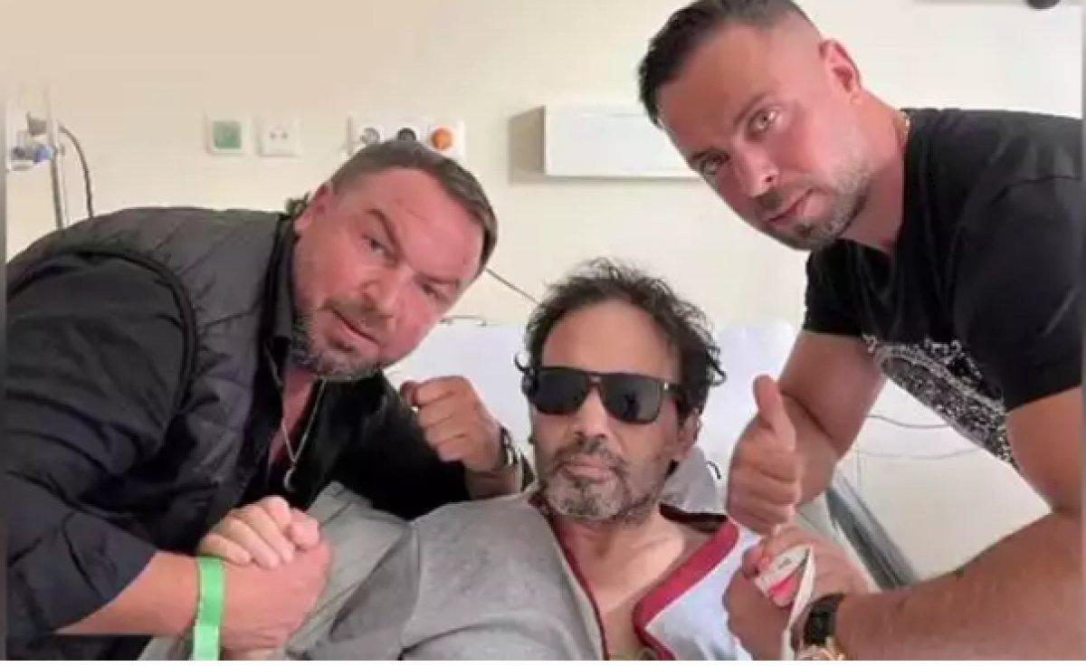 Massaka, Killa Hakan ile hastaneden fotoğraf paylaştı: Dualarımız kabul oldu