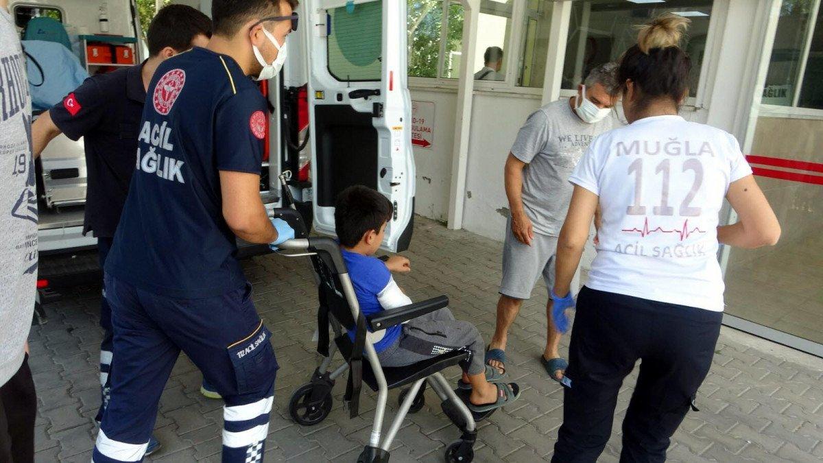 Muğla'da dondurma yerken köpek saldırdı: Çocuk yaralandı