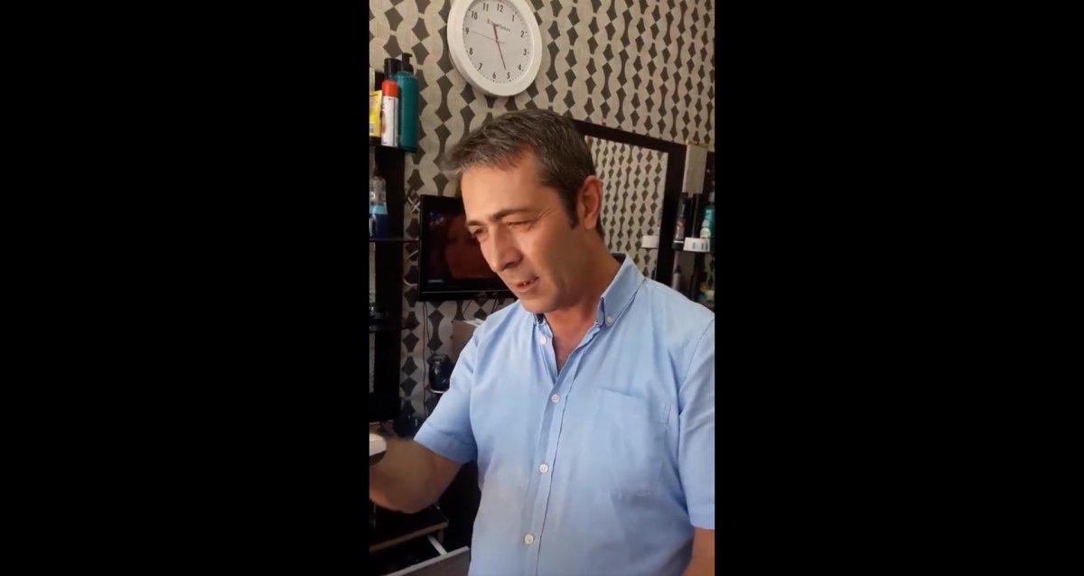 Ali Koç'a çok benzeyen berber