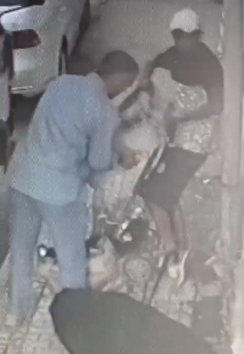 Bursa'da pazar arabasıyla klima motoru hırsızlığı