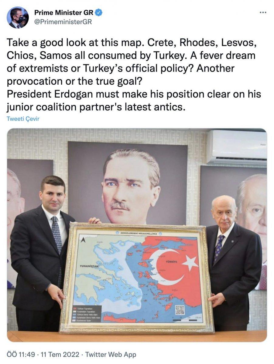 Devlet Bahçeli'nin fotoğrafıyla başlayan tartışmaya Almanya da katıldı