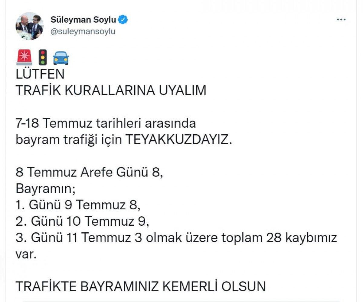 Kurban Bayramı’nın acı bilançosu