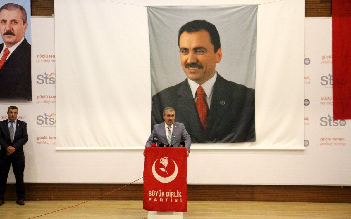 Mustafa Destici: Sanal ortamda sel felaketi yönetilmez