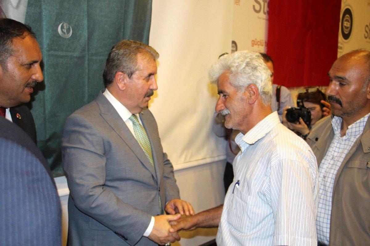 Mustafa Destici: Sanal ortamda sel felaketi yönetilmez