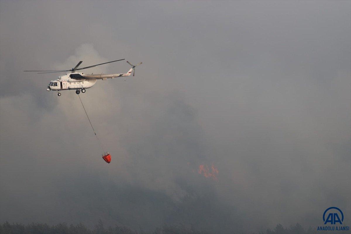 OGM: Yangınla mücadele hız kesmeden devam ediyor