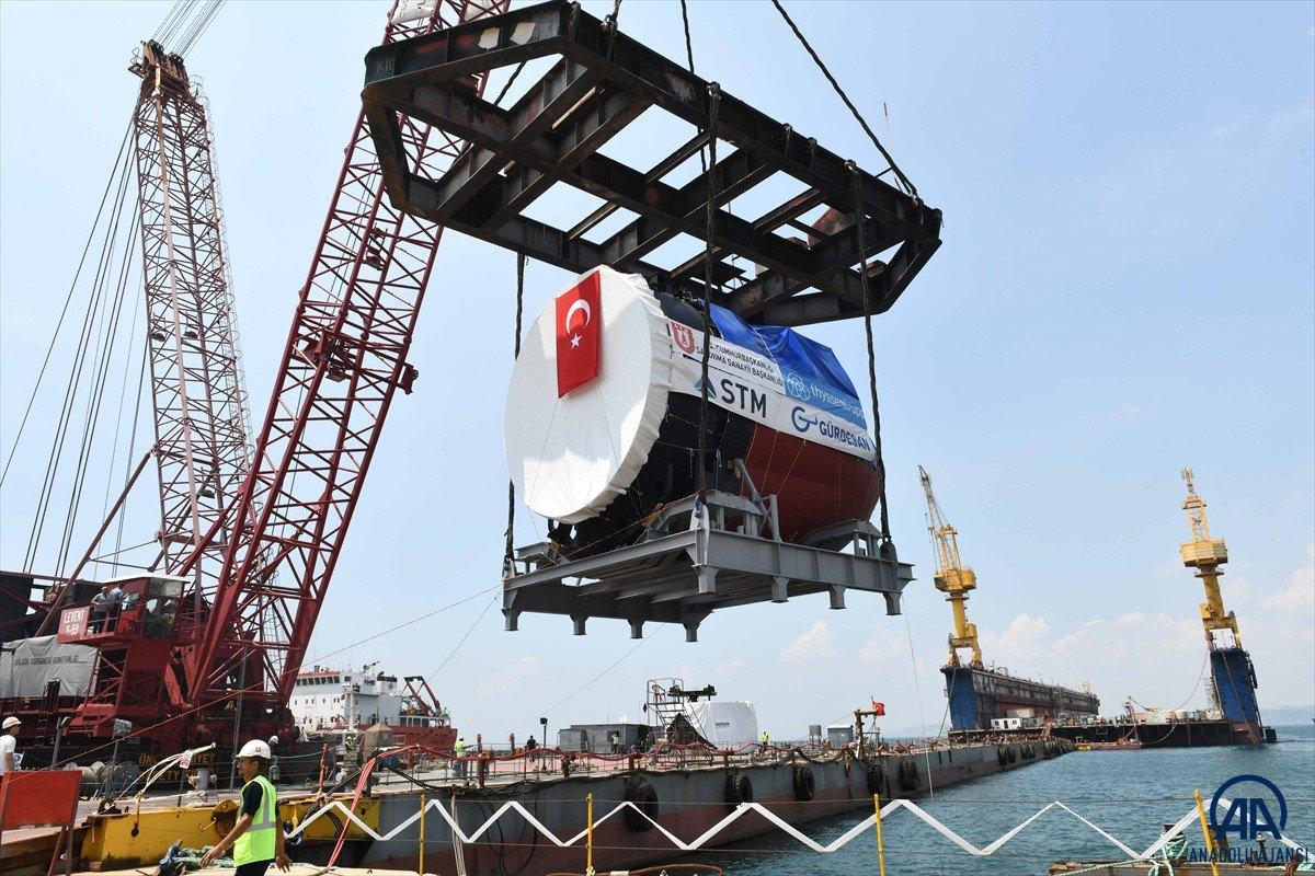 Reis sınıfı denizaltılar için yeni Section 50 teslimatı yapıldı