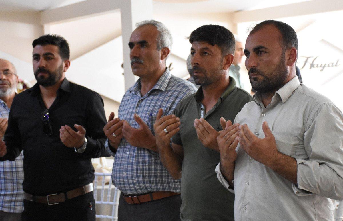 Şehit Ömer Yıldırım’ın düğün için kiraladığı salonda mevlidi okutuldu