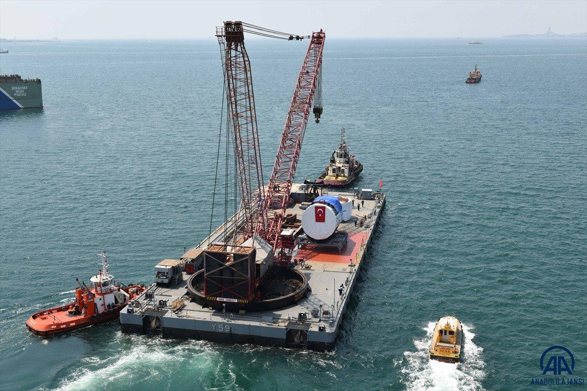 Reis sınıfı denizaltılar için yeni Section 50 teslimatı yapıldı