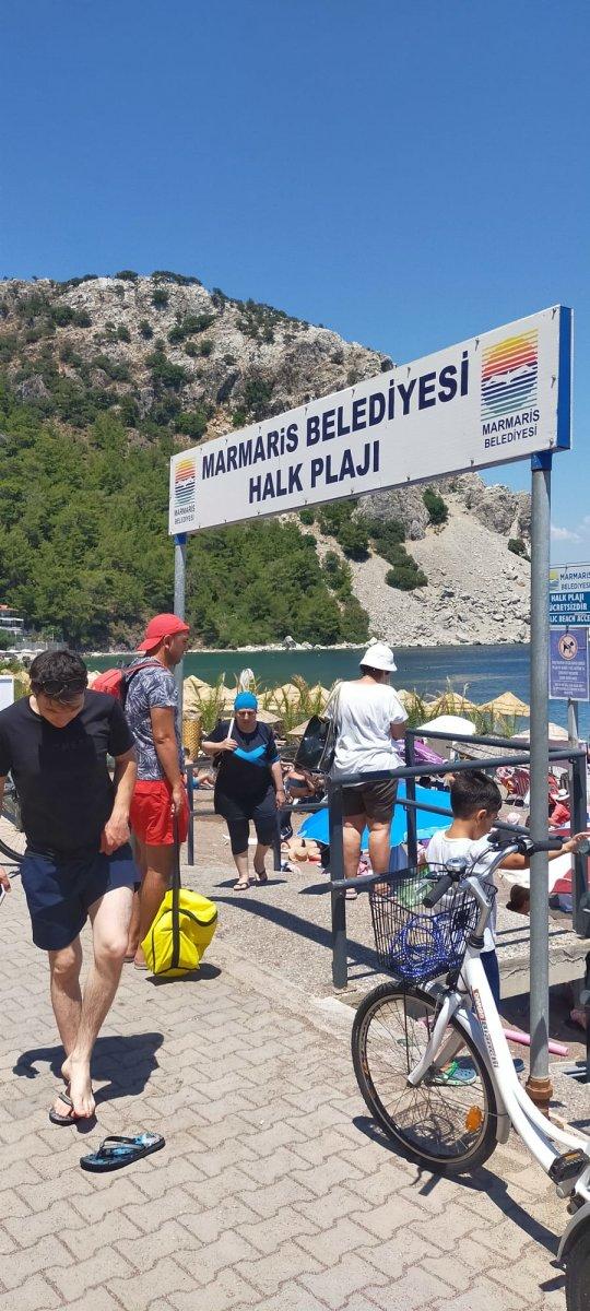 Marmaris'te vatandaşların hortum eziyeti