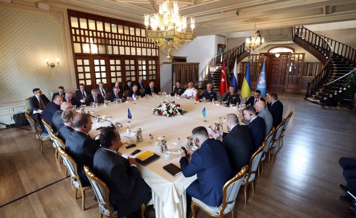 İstanbul'da tahıl koridoru zirvesi