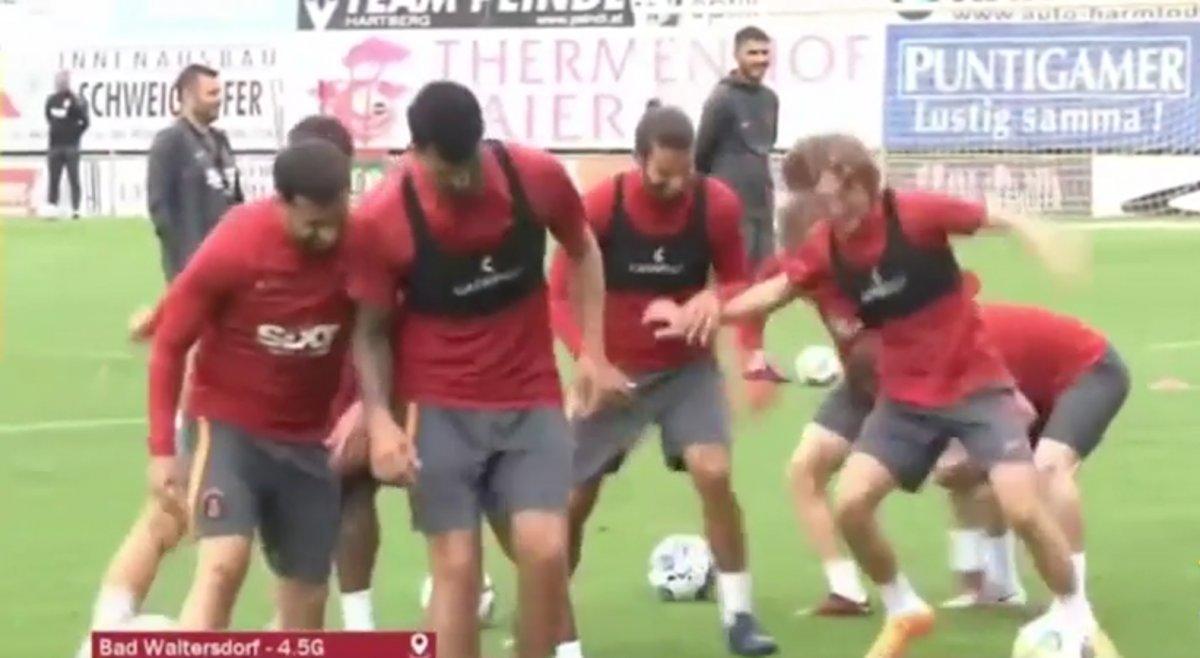 Galatasaray'ın antrenmanı eleştiri aldı