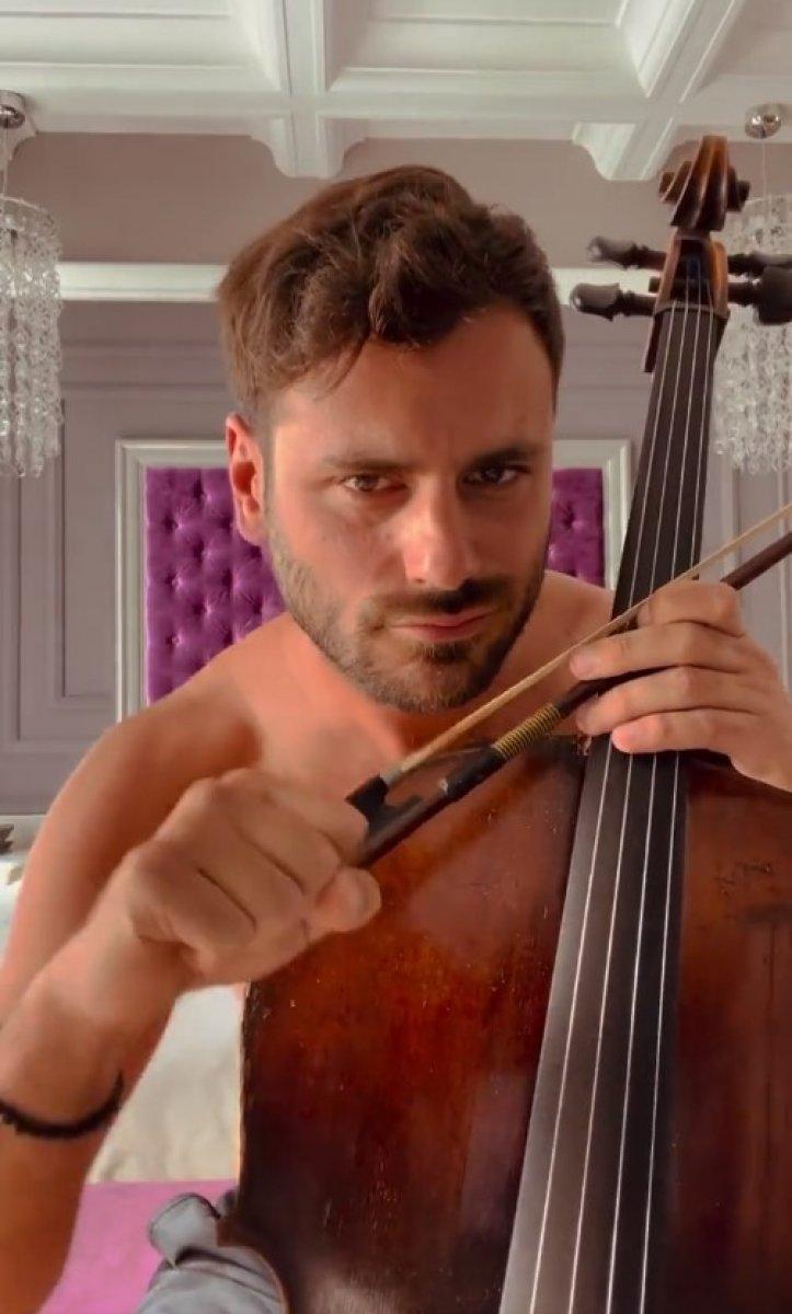 Dünyaca ünlü çellist, ‘Şımarık’ şarkısını yorumladı