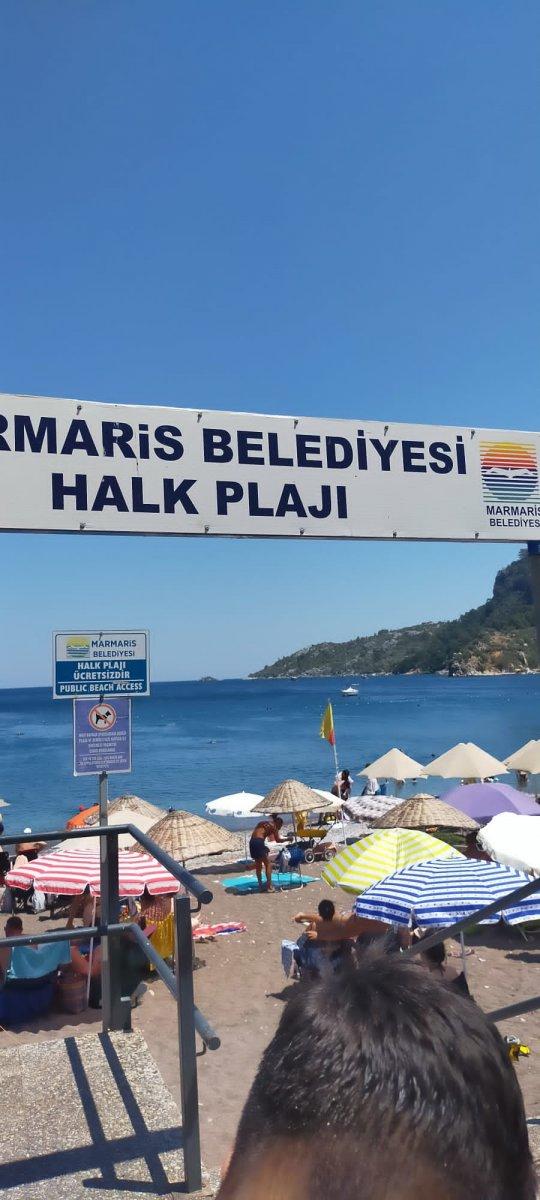 Marmaris'te vatandaşların hortum eziyeti