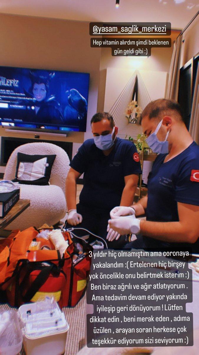 Demet Özdemir, koronavirüse yakalandı