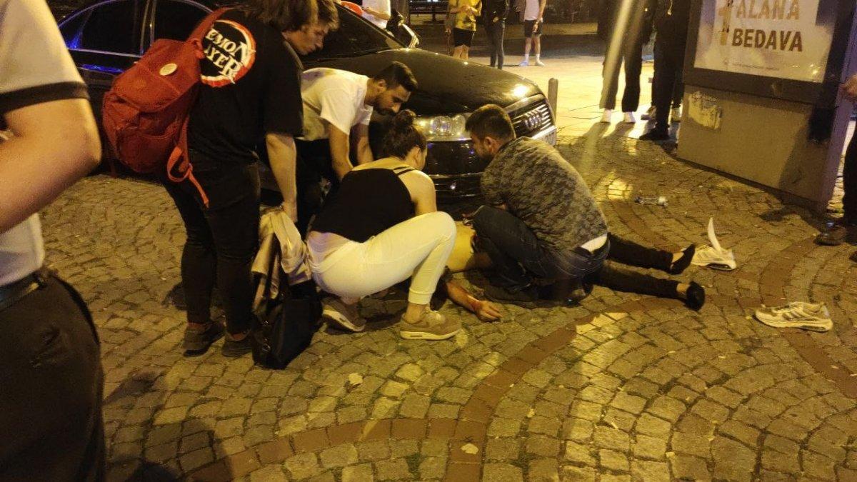 Kocaeli'de bıçaklı kavga: 1 yaralı