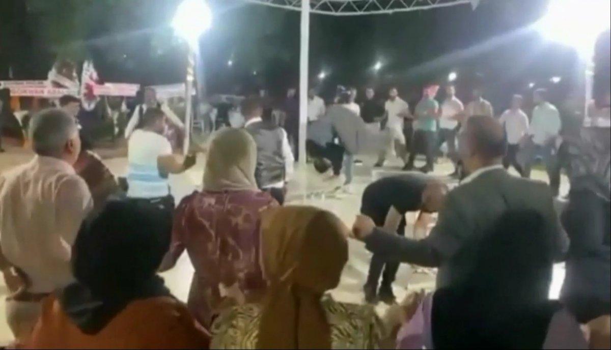 Elazığ'da düğündeki davulcu davetlileri coşturdu