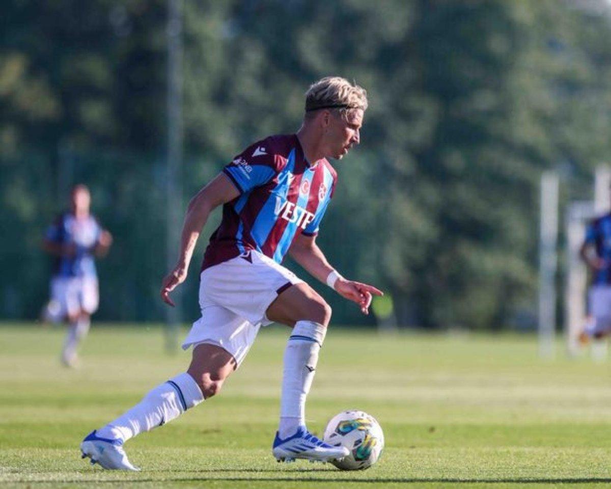 Trabzonspor hazırlık maçında MTK Budapeşte'yi 2-1 mağlup etti