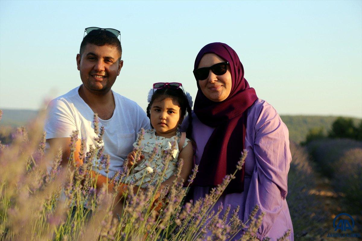 Muğla'da lavanta bahçeleri misafirlerini ağırladı