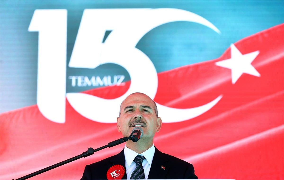 Süleyman Soylu, Ankara'da düzenlenen 15 Temmuz programına katıldı
