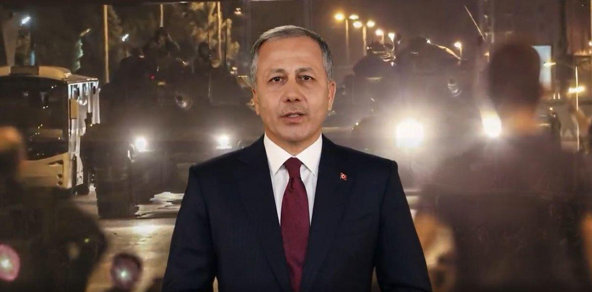 Ali Yerlikaya: 15 Temmuz gecesi, tarihe sığmayacak bir destan yazıldı