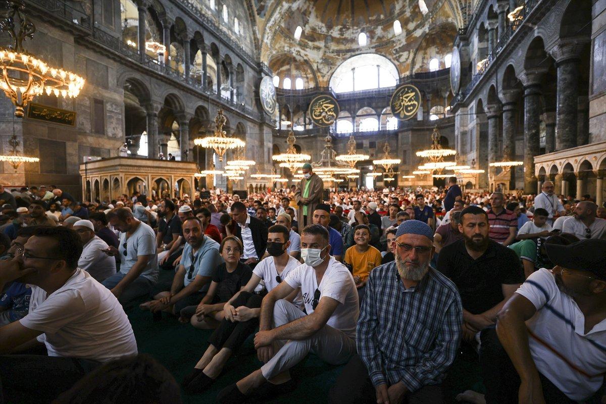 Ayasofya Camii'nde 251 şehit anıldı