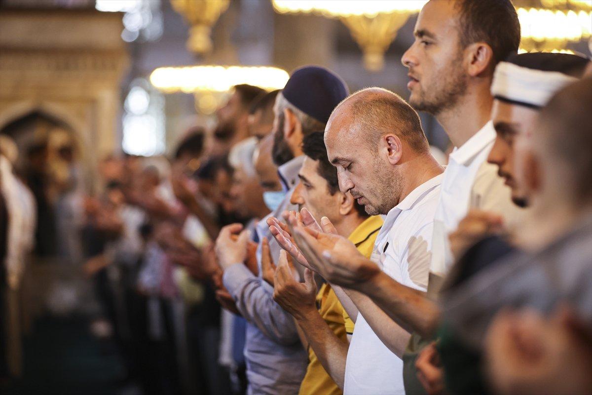 Ayasofya Camii'nde 251 şehit anıldı