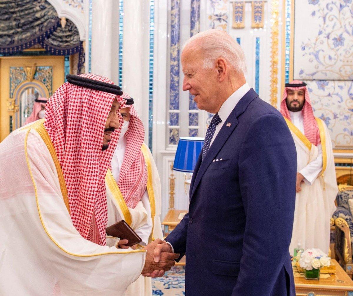 ABD Başkanı Joe Biden, Suudi Arabistan’da
