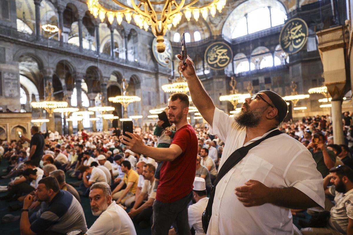 Ayasofya Camii'nde 251 şehit anıldı