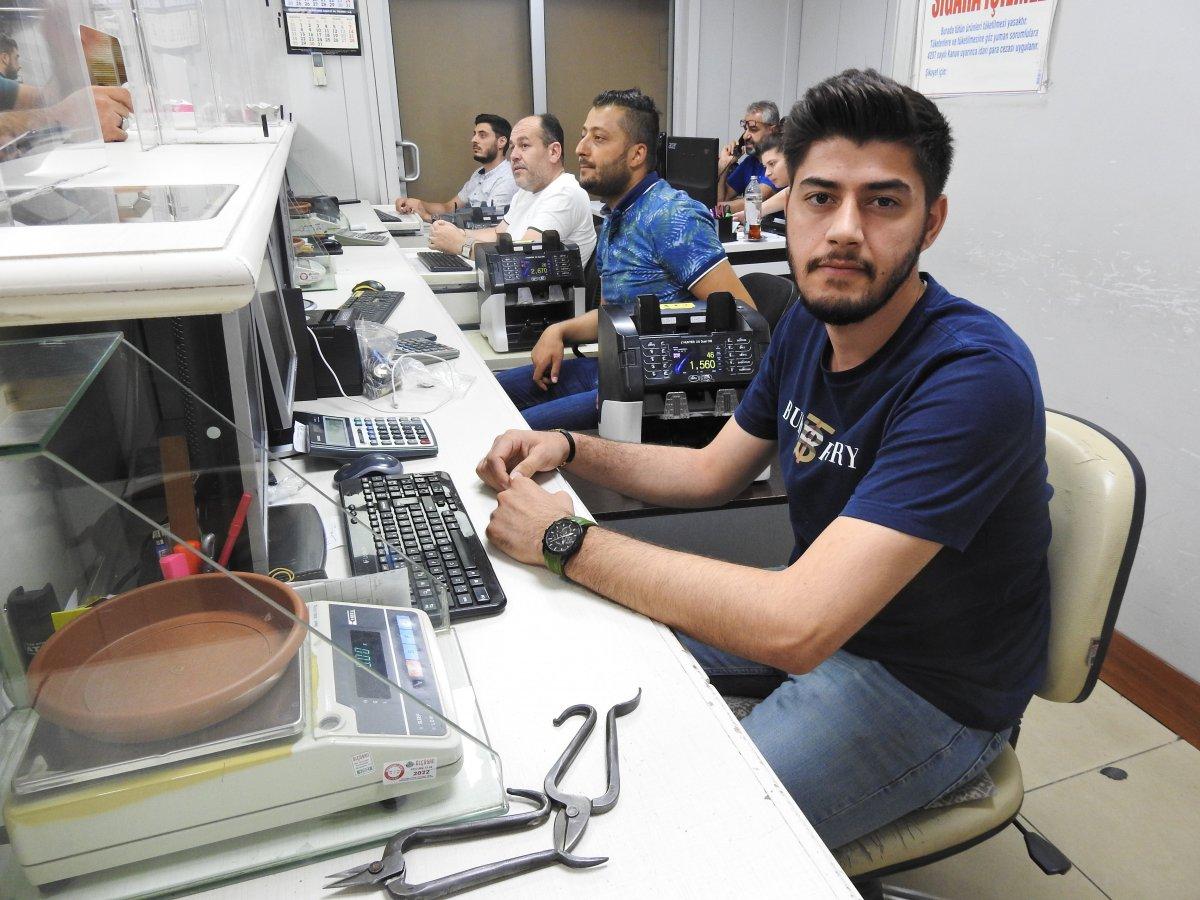 Gaziantep’te yanlış hesap: 30 bin lira fazladan verdi