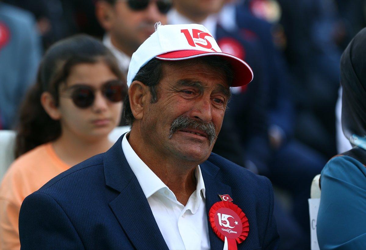 Süleyman Soylu, Ankara'da düzenlenen 15 Temmuz programına katıldı