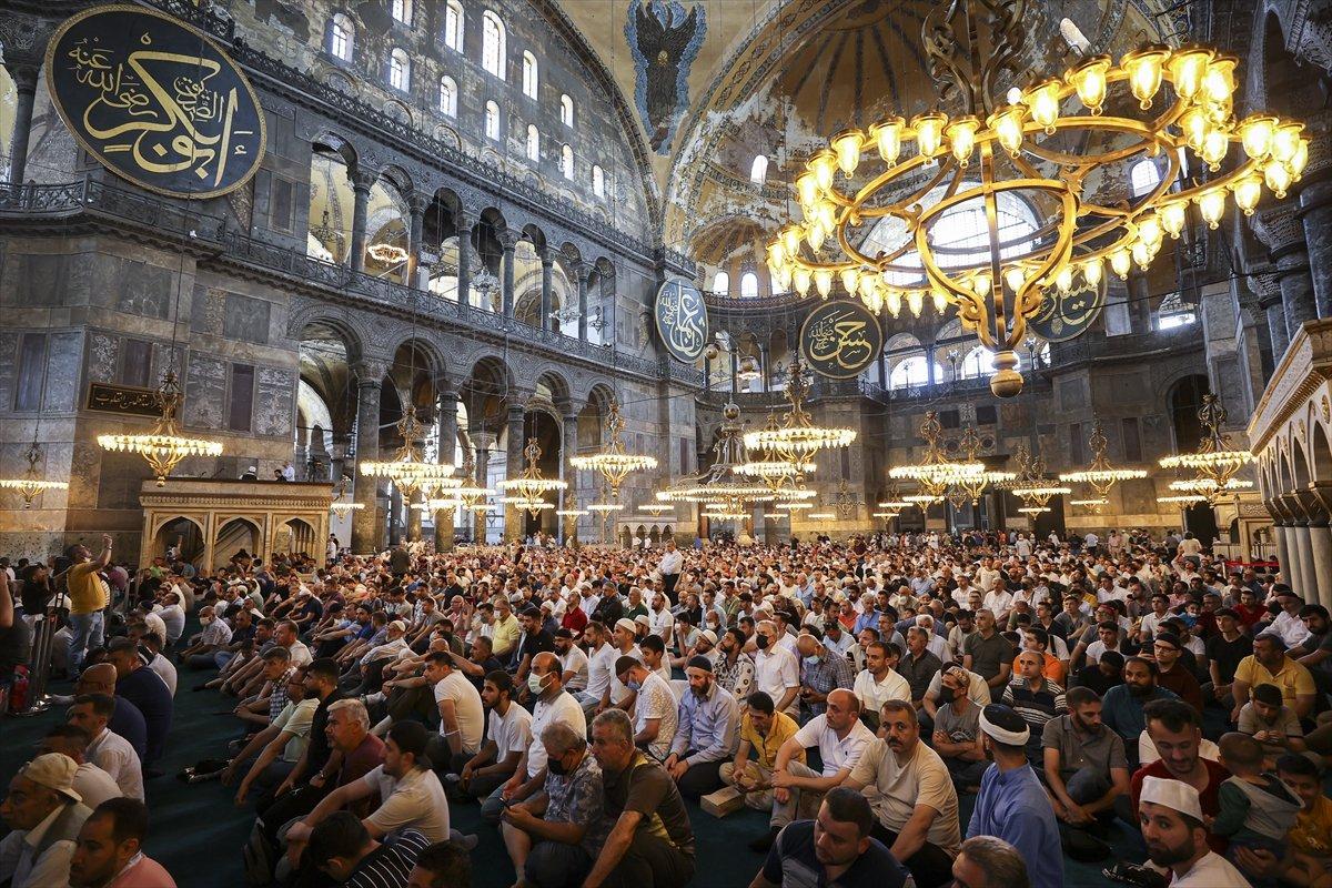 Ayasofya Camii'nde 251 şehit anıldı