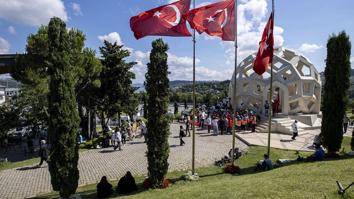 15 Temmuz Şehitler Makamı'na ziyaretçi akını