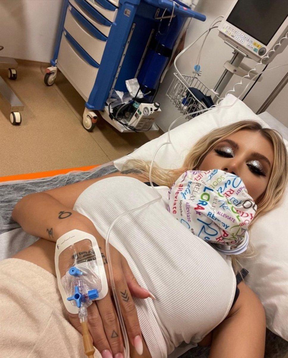 İrem Derici hastanelik oldu