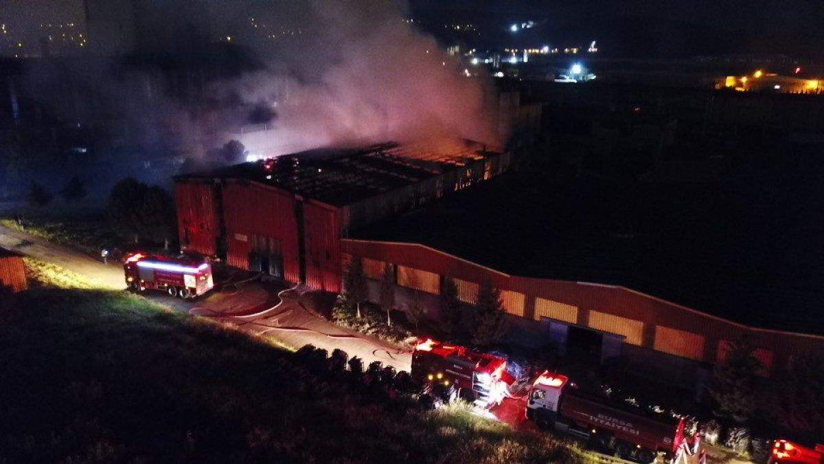 Bursa'da demir döküm fabrikasında patlama yaşandı