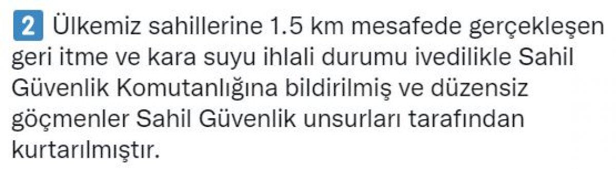 Yunanistan, Ege'de düzensiz göçmenleri geri itti
