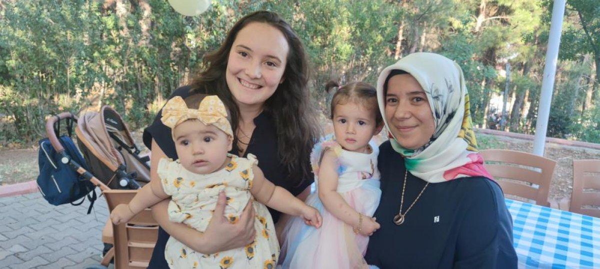 Şehit kızının doğum günü unutulmadı