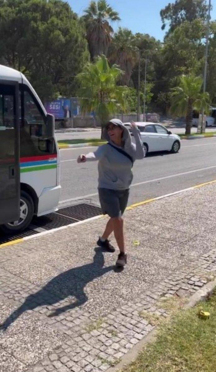 Hülya Avşar, sokak ortasında Ankara havası oynadı