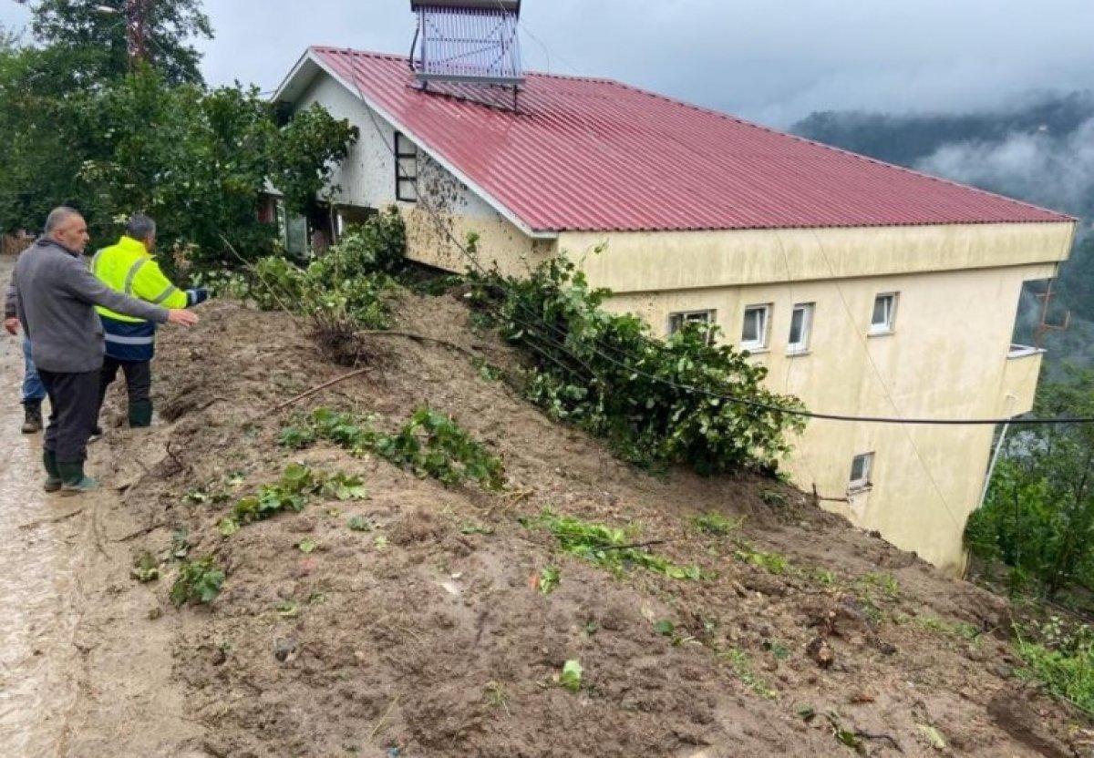 Ordu'ya bir günde 260 kilogram yağmur düştü