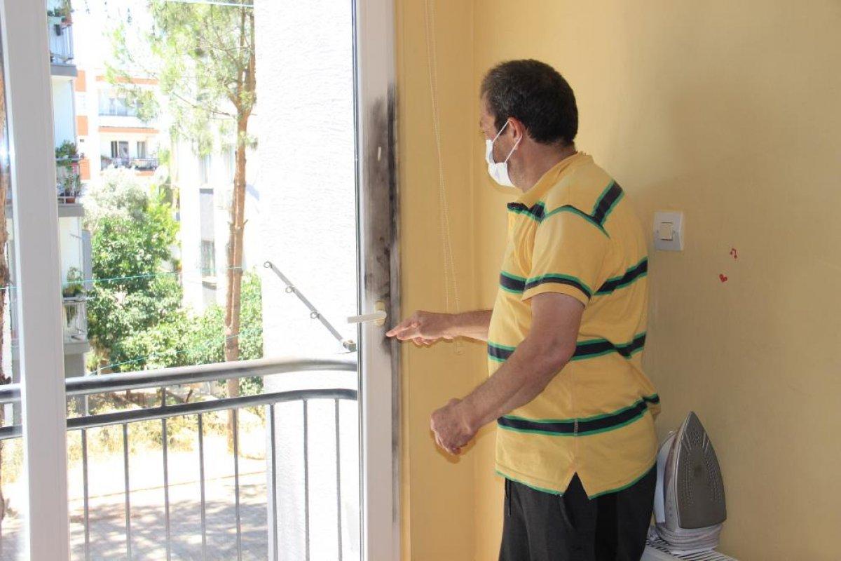 Aydın'da evine giren hırsızdan para istedi