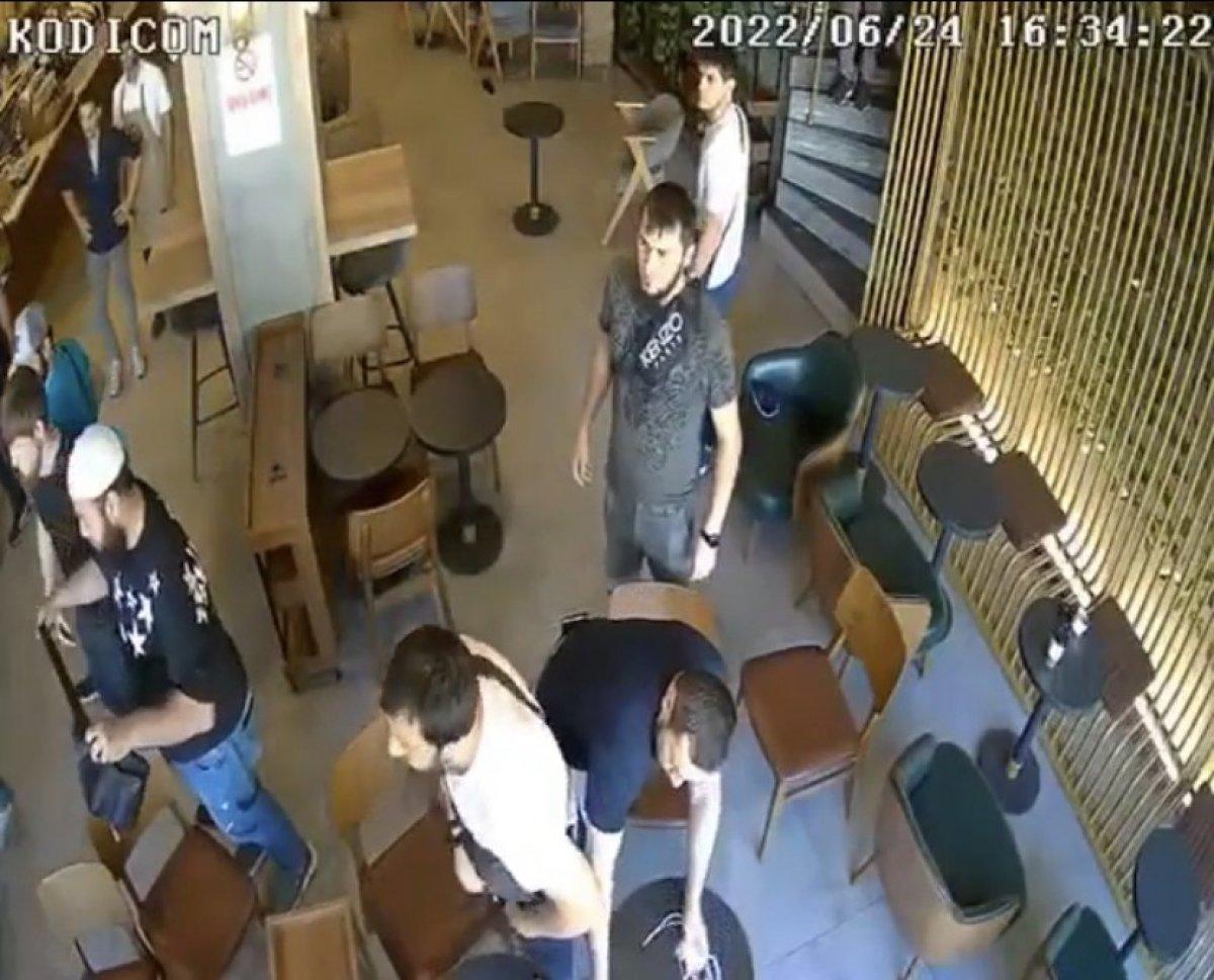 Fatih'teki kavgada tokat atılınca, rakibini güreşçi gibi kündeye getirdi