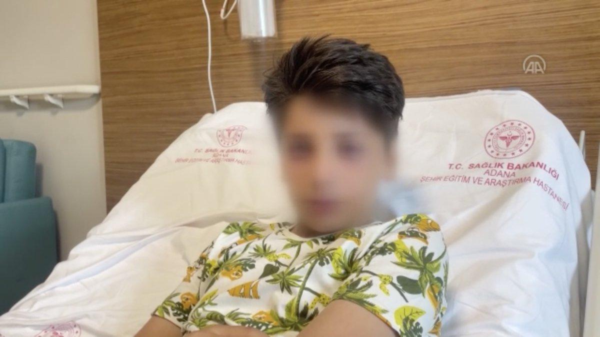 Adana'da video izleyip ses bombası yapan çocuk, gözünden yaralandı