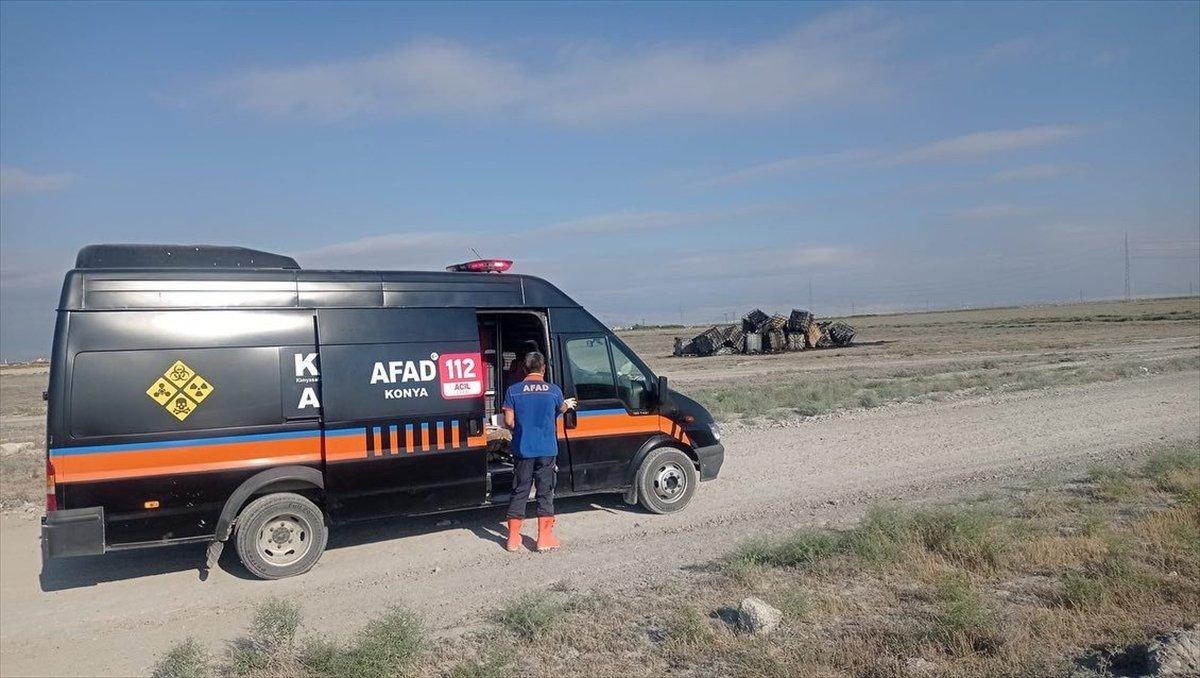 Konya'da kimyasal atıklar 20 hayvanı yaraladı