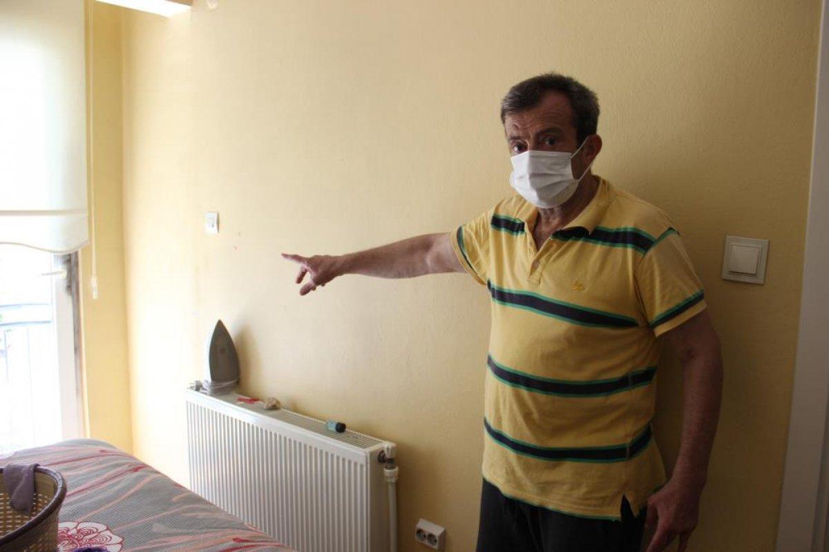 Aydın'da evine giren hırsızdan para istedi