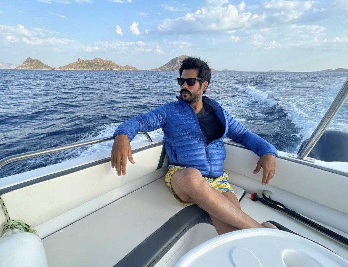 Burak Özçivit’ten tatil pozları
