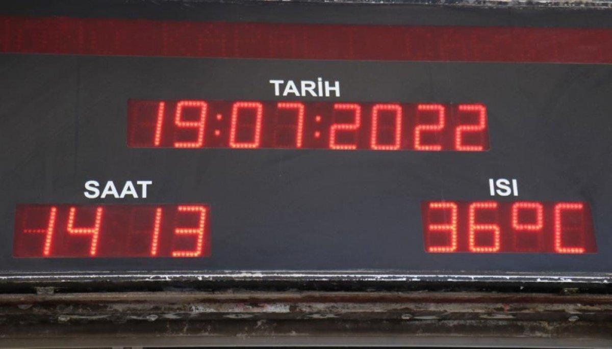 Malatya'da termometreler 36 dereceyi gördü