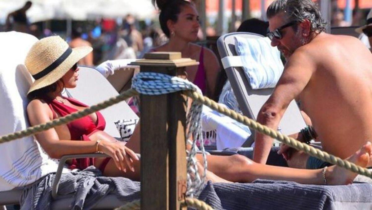 Tuvana Türkay ile İzzet Antebi tatilde