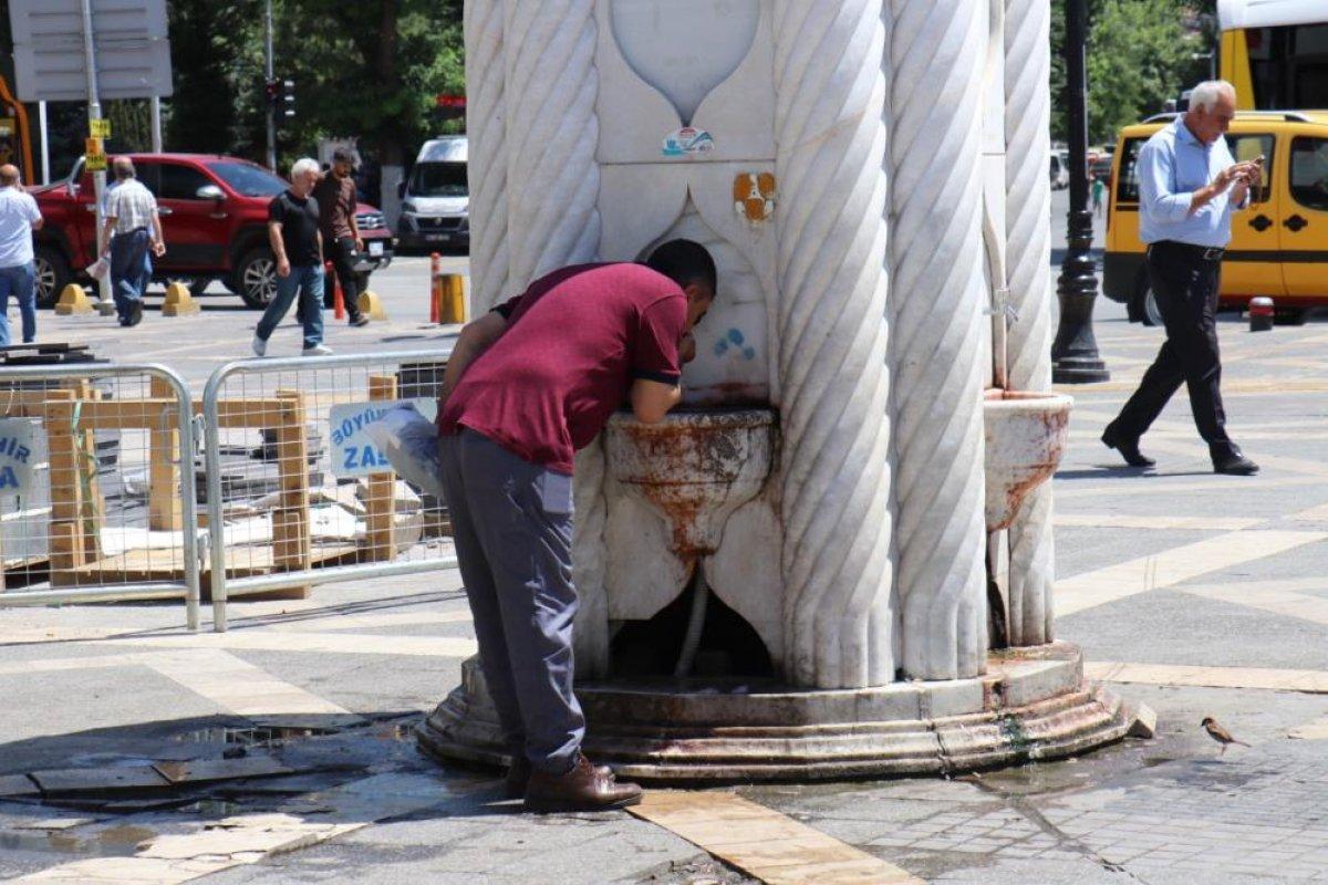 Malatya'da termometreler 36 dereceyi gördü