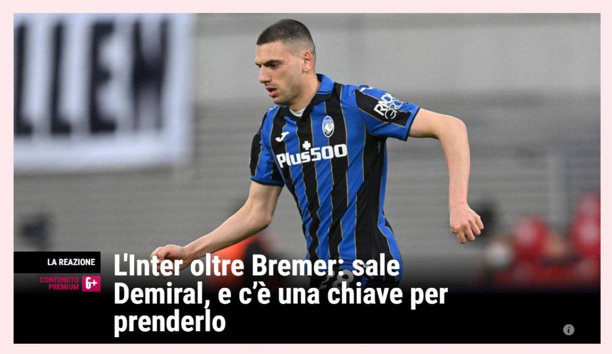 İnter, Merih Demiral için görüşmede