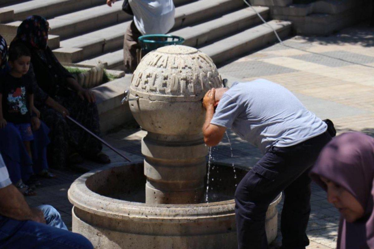 Malatya'da termometreler 36 dereceyi gördü